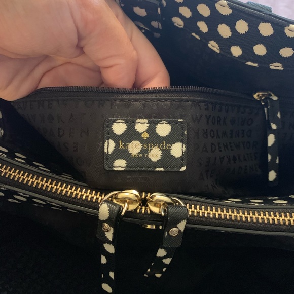 Kate Spade Musical Dot purse with matching wallet - Picture 6 of 8
